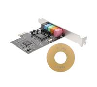 Gatuida 2pièces Pcie Sound Card Interne avec Bracket Interfaces Audio Digitale pour Pc