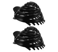 Gatuida 2pièces Pince Chignon Cheveux Femme Lot de Pinces à Dôme Antidérapantes pour Chignons Décoiffés Accessoire de Coiffure Rond Résine Outil pour Cheveux Longs et Épais