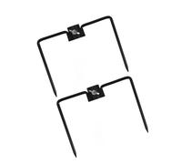 Gatuida 2pièces Piquets De Drapeau De Jardin Support De Parasol Extérieur Stabilisateur De Poteau Enterré Support De Drapeau pour Pelouse