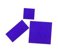 Gatuida 2pièces Plaques De Verre Au Cobalt Bleu pour Expériences De Chimie Réactions De Couleurs De Flamme Précises Compatibles avec Divers Équipements De Laboratoire