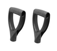 Gatuida 2pièces Poignées De Pelle Plastique Manches De Préhension Ergonomiques Outils De Creusement Ratissage Vis Autotaraudeuses Incluses pour Manches De Pelle