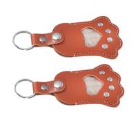 Gatuida 2pièces Porte-clés Poils Animaux Breloque Pendentif pour Chien Et Chat Souvenir à Suspendre pour Sacs Et Sacs à Main