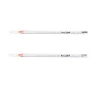 Gatuida 2pièces Stylo De Maquillage Délicat Stylo à Pinceau Eye-liner Applicateur Eye-liner Surligneur De Maquillage Blanc Pour Des Yeux