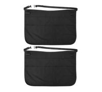 Gatuida 2pièces Tablier de Coiffeur avec Poches Multiples pour Styliste Porte-outils Ceinture Ajustable Pochette à Ciseaux pour Rangement Professionnel Salon