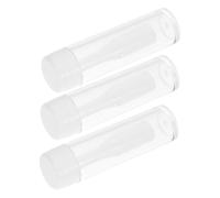 Gatuida 3 ensembles Bâtons Silicone Souple pour Lentilles de Contact Légers et Portables avec Tube de Rangement Transparent Outil Pratique pour Insertion et Retrait Facile des Lentilles