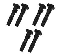 Gatuida 3 Ensembles Couvercle De Guide D'Appui-Tête De Siège Appuie-Tête Arrière Siège D'Auto Goupille D'Insertion Voiture Appuie-Têtes Inserts Guide Poste 2 pièces * 3