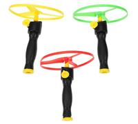 Gatuida 3 Ensembles Jouets Disques Volants à Tirer Extérieur pour Garçons et Filles Disque Volant Amusant pour Jeux Plein Air et Fêtes Garçon Fille Couleur Aléatoire