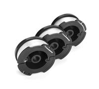 Gatuida 3 pièces Bobines de Fil Nylon de Rechange pour Débroussailleuse Compatible - Lot de Résistantes et Flexibles pour Coupe-bordure Électrique