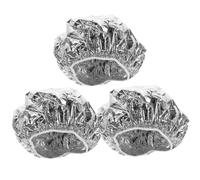 Gatuida 3 pièces Bonnet Capillaire Élastique pour Soins et Coloration Cheveux Bonnet de Naturel Chauffant Masque Profond pour Salon et Usage Domestique