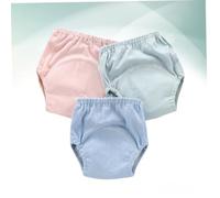 Gatuida 3 pièces Culottes Dapprentissage Garçon Fille Couches Imperméable Réutilisables Culottes Dentraînement Respirantes Coton pour Garçon Fille Assorties Couleur Couleur Aléatoire