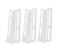 Gatuida 3 pièces Diviseur de Compartiment Réfrigérateur Organiseur Multifonctionnel Empilable pour Rangement Cuisine et Partition Espace Frigo