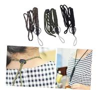Gatuida 3 pièces Dragonne Étanche Multifonction Corde Parachute Tressée avec pour Porte Badge Téléphone Appareil Photo et Durable pour Activités Outdoor Camouflage Couleur Aléatoire