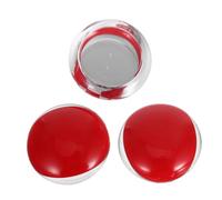 Gatuida 3 pièces Empty Powder Container With Mirror Refillable Lash Organizer Box And False Eyelashes Storage Portable Makeup Compact Case For Travel And Daily Use