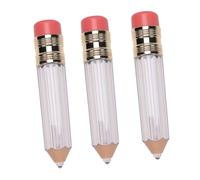 Gatuida 3 pièces Lot de Tubes Vides pour Gloss à Lèvres Transparent Contenants Rechargeables pour Couleur à Lèvres DIY Flacons Compacts et Étanches pour Stockage de Soin