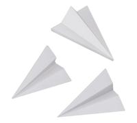 Gatuida 3 pièces Mini Paper Airplane Resin Crystal Epoxy DIY Landscape Filler Creative Mold Model For Pendant Craft Ornaments