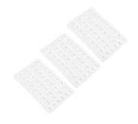 Gatuida 3 Pièces Mini Silicone Brick Mold For Diy Table And Dollhouse Flexible Precise Miniature Brick Molds For Creative Architectural Models And Landscape Accessories