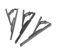 Gatuida 3 pièces Pince Cravate Homme Noire Gravée Lot de Clips Cuivre pour Tenue Business Maintien Précis et Design Élégant pour Banquet et Usage Professionnel