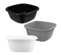 Gatuida 3 Pièces Plastic Foot Bath Basin With Multifunctional Design, Small Size, PP Material, Ideal For Home And Student Rooms