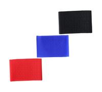 Gatuida 3 pièces Protections Antidérapantes Silicone pour Tondeuse Électrique Lot de Manchons Souples et Flexibles Couvre Lame pour Coiffeurs Confort et Maintien Noir Rouge Bleu