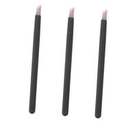 Gatuida 3 Pièces Tête De Broyage De Quartz Stylo d'art D'ongle Outils De Lime à Ongles Outil De Vernis à Ongles Dissolvant De Cuticule Fourchette à Cuticules des Ongles Black Plastique
