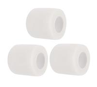 Gatuida 3 rouleaux Bandages Élastiques Auto Adhésifs pour Animaux de Bandages de Protection pour Poignet Blanc Moyen pour Sports et Soins des Blessures