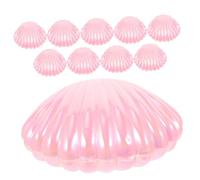 Gatuida 30 Pièces boite de bonbons détenteurs de palourdes pour Boîtes de faveur traiter cas de bonbons sirènes bonbonnière Boîtes de bonbons coquillages Candy Birthday Party Favor pp rose