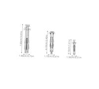 Gatuida 30 pièces Chevilles Creuses Acier Galvanisé Boulons à Tête Hexagonale pour Fixation Murale Lourde Ancrages Robustes pour Plaques de Plâtre et Cloisons Visserie