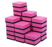 Gatuida 30 Pièces Lot de Mini Effaceurs Magnétiques pour Tableau Feutre Doux Nettoyage sans Rayures pour Bureau Salle de Classe et Maison