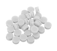 Gatuida 30 Pièces Roues à Billes de Précision pour Éoliennes Palier Miniature Rotatif pour Accessoires Artisanaux Décorations Coques de Téléphone et Bijoux Blanc