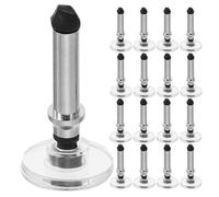 Gatuida 30 Pointes de Stylet Remplaçables Universelles Embouts à Ventouse Rotatifs 360° Transparents pour Écran Tactile Capacitif, Pointe Fine Ronde, Compatibles Tablette et
