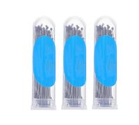 Gatuida 300 Épingles Entomologiques en Acier Inoxydable pour Spécimens D’Insectes Kit D’Épinglage de Lépidoptères 3 Flacons Plastiques pour Écoles et Laboratoires Scientifiques