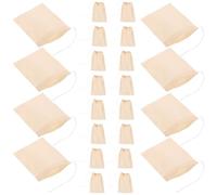 Gatuida 300 pièces Sachets Filtres à Thé Jetables Papier Naturel avec Cordon de Serrage pour Infusion Thé Épices et Médecine Chinoise