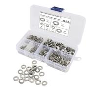 Gatuida 350 pièces Kit de Rondelles Ressort Acier Assortiment de Rondelles de Blocage pour Visserie et Facile à Installer pour Réparations et Assemblages