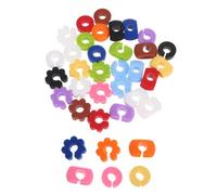 Gatuida 36 pièces Silicone Wine Glass Charms Set Drink Markers Tags For Stem Glasses Beer Bottles Mugs And Cocktail Parties Reusable Hygienic Goblet Identifiers For Weddings And Birthdays
