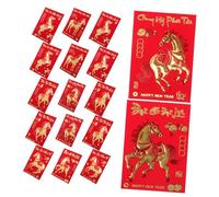 Gatuida 360 Pièces Chinese Year Money Packets Year Of The Horse Vietnamese Text Creative Envelopes For Spring Festival Family Gatherings