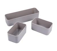 Gatuida 3Pièces Boîte de Rangement Mural Abs Organiseur Pratique pour Téléphone Télécommande et Accessoires Installation Facile sans Perçage pour Chambre Cuisine et Salle de Bain