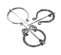 Gatuida 3pièces Broches Style Nordique Vintage Épingles Pour Châle Cape Foulard Style Renaissance Accessoires De Mode Pour Festivals Et Quotidien