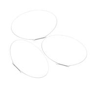 Gatuida 3pièces Joint De Porte Pour Lave-linge Ressort Étanchéité Anneau De Fixation Acier Compatible Avec Machines à Chargement Frontal Facile à Installer