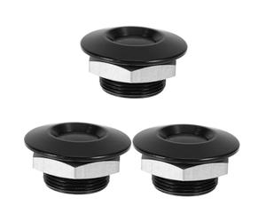 Gatuida 3pièces Kit De Verrouillage De Capot Avec Bouton Poussoir Goupille De Libération Rapide Accessoire Pour Voitures Alloy Installation Facile