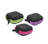 Gatuida 3pièces Pochettes De Rangement pour Flacons à Bille Huiles Essentielles Couleurs Assorties Oxford Léger Et Antichoc