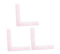 Gatuida 3pièces Règle Équerre Transparente Guide De Mesure Pour Patron De Vêtements Règle De Couture Patronage Avec Marquages Précis