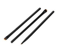 Gatuida 3pièces Set de Pinceaux Maquillage Manche Bois Ensemble Pinceaux Cosmétiques Visage
