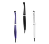 Gatuida 3pièces Stylet Capacitif Tactile Multifonctionnel pour Smartphone Et Tablette Stylus Et pour Écrans Blanc Bleu Noir