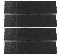 Gatuida 4 feuilles de papier calque noir, recto simple 79 x 21 pouces | Feuilles de calque en graphite noir pour le travail du bois, le croquis, l'aquarelle et le dessin (modèles)