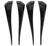 Gatuida 4 grilles de Ventilation latérales, Autocollant de Spoiler de | Cache de ventilation pour voiture, installation rapide et sans perçage, applicable au capot ou au panneau latéral, pour