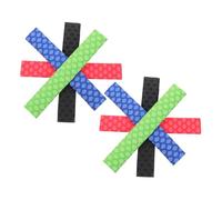 Gatuida 4 paires Protège Baguettes Antidérapants Souple Manchons Confortables pour Percussionnistes Protège Grips pour Pratique de Batterie Enveloppes Flexibles et Durables