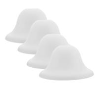Gatuida 4 pièces Abat-jour Champignon Plastique Dôme Suspendu Nordique pour Lampe de Plafond Diffuseur Lumineux Décoratif pour Chambre et Salon