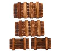 Gatuida 4 pièces Boîtes Puzzle Bois Coffrets Secrets à Tiroir pour Garçon Fille Éducatif de Motricité et Cadeau Ludique pour Garçons et Filles
