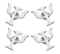 Gatuida 4 Pièces Broche Psychologie Vintage Alliage pour Chemise Costume et Veste Lot de Pins Uniques pour Hommes et Femmes Accessoire Élégant pour Réunions et Tenues Décontractées