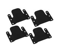 Gatuida 4 pièces Connecteurs pour Sectionnel Fixations Invisibles pour Meubles Kit pour Assemblage Stable et Sécurisé